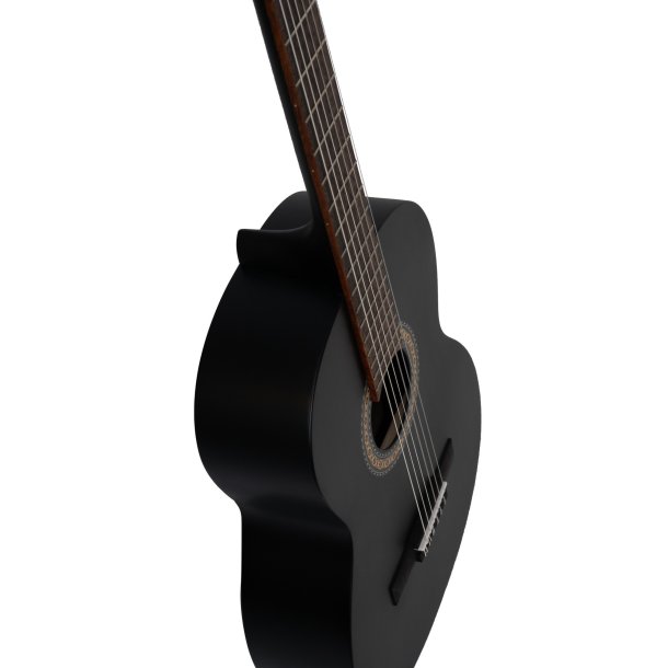 Everdeen CG140 Klassisk Guitar Sort